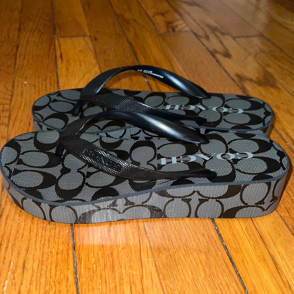 Coach Lynn Wedge Flip Flop